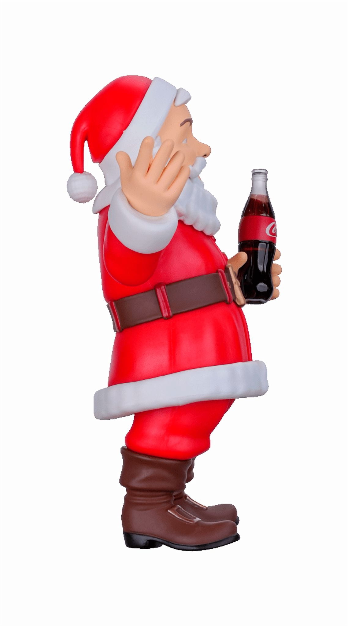 12 cm (4 pouces) Minix Collectible Figurine Coca Cola - Santa