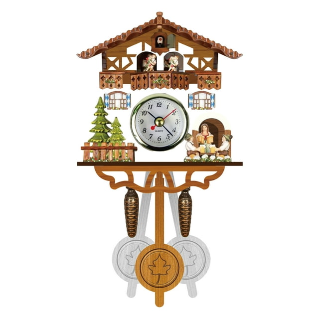 Xingzhi Imitation Wood Style Cuckoo Clock For Decorative And Delicate Ambience Precise And Accurate CM004