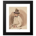 thumbnail image 2 of Piotr Michałowski 20x24 Black Modern Framed Museum Art Print Titled - Study of a Village Boy (1850-1855), 2 of 5