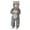 AB14 Grey, variant on Tisuna Girls Boys Jumpsuit Toddler Animals Print Long Sleeve Hooded Romper Casual Loose Autumn Winter Kids Zip Up Bodysuit Blue Size 2-3 Years