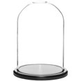thumbnail image 2 of Plymor 8" x 12" Glass Display Dome Cloche (Black MDF Wood Base), 2 of 3