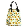 thumbnail image 2 of XMXT Reusable Lunch Bag Women, Sunflower Flower Background Large Lunchbox Insulated Lunch Box for Work School, 2 of 8