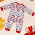 thumbnail image 5 of Onlypjs Family Matching Christmas Pajamas – Red Santa Gnome Top & Festive Pattern Pants Holiday Sleepwear for Women, Men, 5 of 6