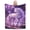 50x40, variant on Mystical Unicorn Art Blanket Celestial Fantasy Decor Purple Floral Night Soft Cozy Throw Blanket for Couch Bed Christmas Gift 50x40