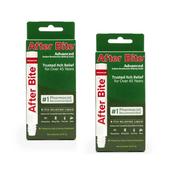 New and Improved! Tender After Bite Afterbite The Itch Eraser .5 FL OZ (2 Pack)