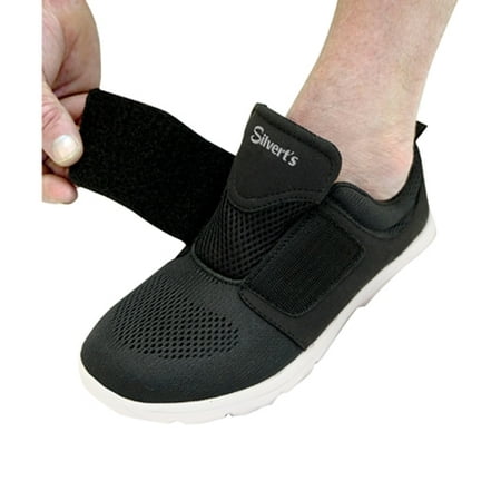 

Men’s Ultra Lightweight Wide Easy Walker Shoes for Seniors 9 Black