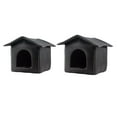 thumbnail image 1 of 2x Refugio Portátil Para Tienda Resistente A La Intemperie Casa Para Gatos Al Aire Libre Yuyangstore  Refugio de gatos callejeros, 1 of 8