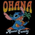 thumbnail image 2 of Mens Lilo & Stitch Ohana Guitar Lightweight Hoodie, 2 of 4
