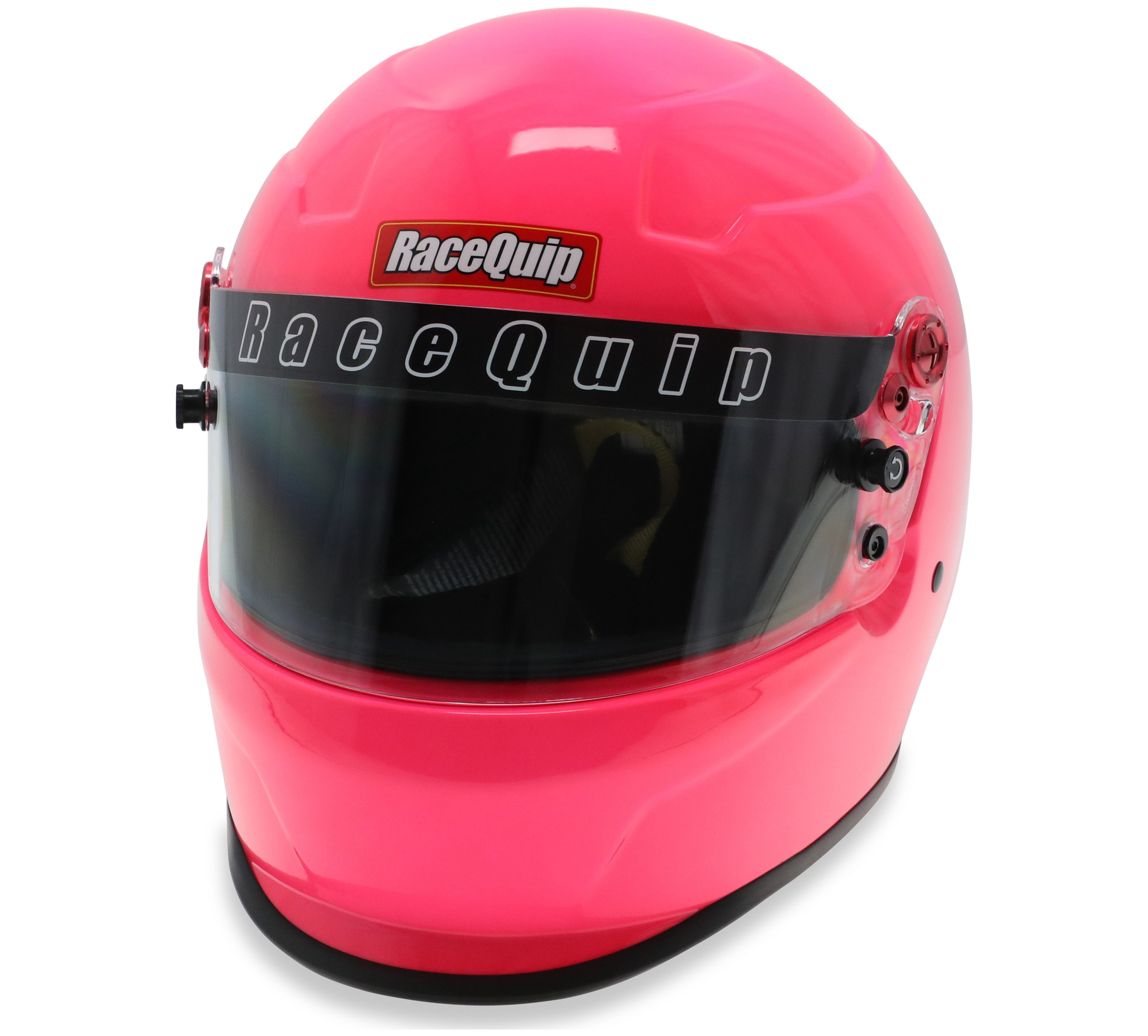RaceQuip 2268896RQP Pro Youth Auto Racing Helmet SFI 24.1 Hot Pink One Size Fits All