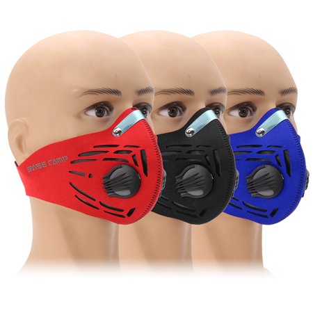 1PC Activated Carbon Air Filter Dustproof Mask Half Face Cycling Sport (Best Air Filter Face Mask)