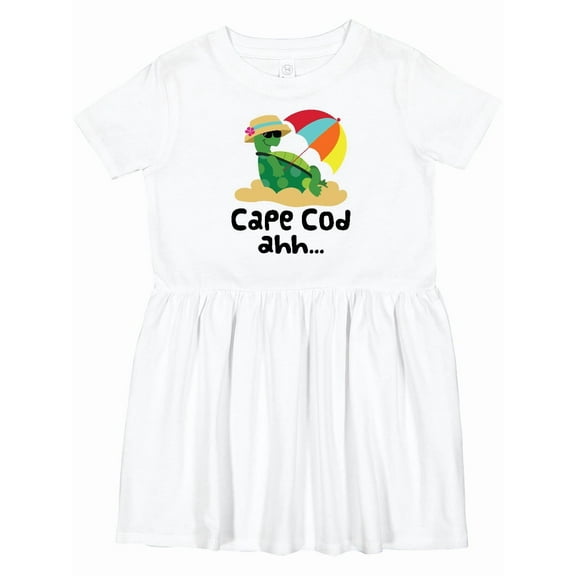 Inktastic Cape Cod Massachusetts Girls Toddler Dress