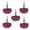 5, variant on 5PCS Non Woven Abrasive Buffing Wheels Polishing Wheel Drill Attachment Set, 2 Inch Scouring Pads Abrasive Mushroom Wheel Polishing Wheel with 1/4" Shank for Polishing Scrubbing and Cleaning Surface