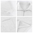 thumbnail image 6 of Kixjoy Corduroy Shirt Men Short Sleeve Quarter Zip Big and Tall Polo Shirt Casual Stand Collar Baggy Basic Pullover Tops with Pockets, White L, 6 of 9