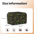 thumbnail image 5 of Fotbe Carnival Mardi Gras3 for Two Slice Toaster Cover, Fingerprint Protector, Super Soft Appliance Cover And Dust Cover,Bread Dust Cover & Fingerprint Protection, 5 of 7