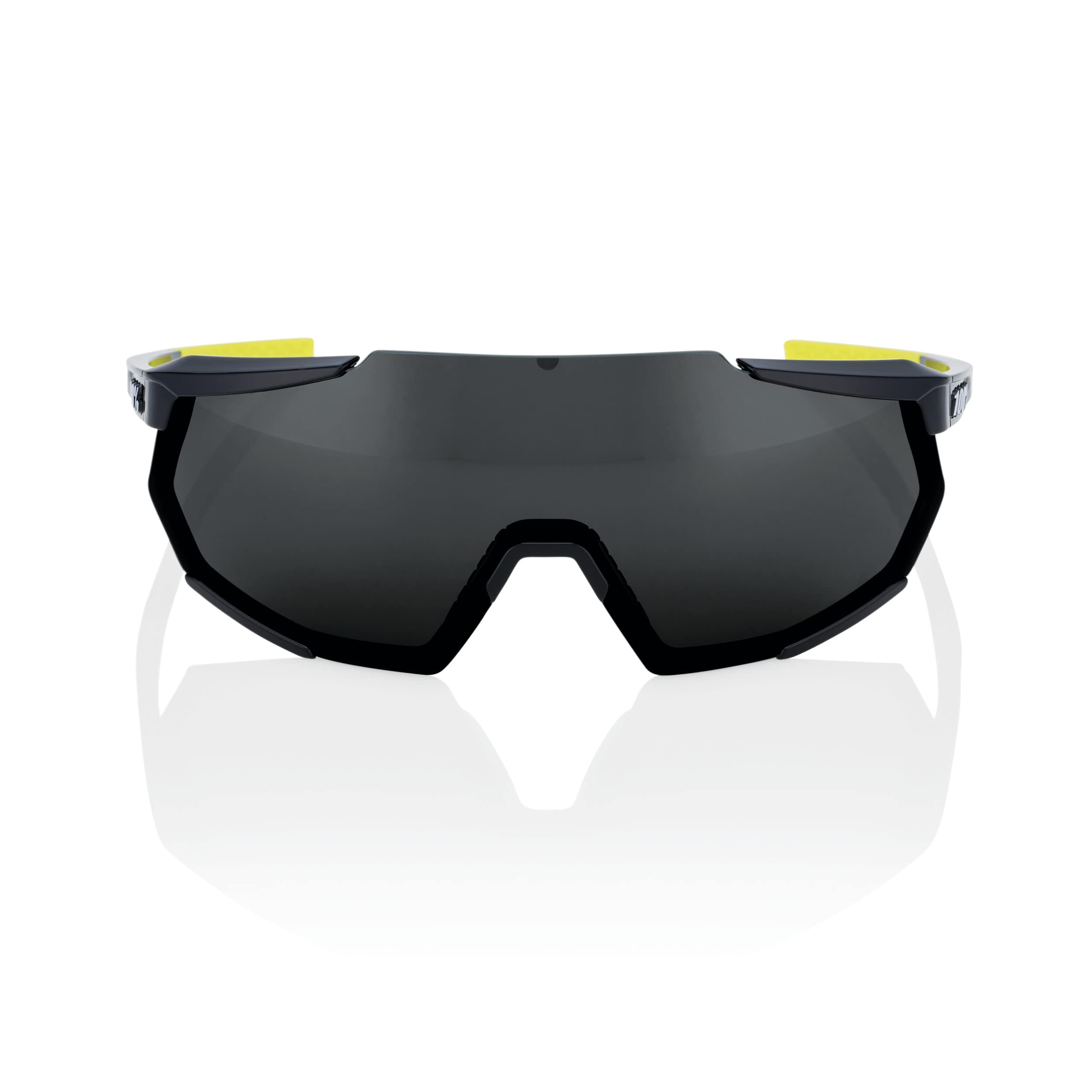 100% Racetrap 3.0 Sunglasses - Soft Tact Black; HiPER Red