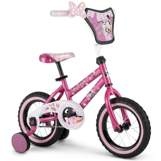 自転車本体 Minnie Mouse Kids Bicycle Huffy Bicycles for Indoor Playground Riding Areas - Walmart