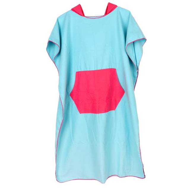 Poncho De Playa Para Surf, Cambiador De Traje De Neopreno Y Capucha, Bolsillo, Bolsa De Almacenamiento, Azul Cielo Sunnimix Traje cambiador de surf