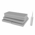 thumbnail image 3 of Contractor Supply Warehouse Shower Bench 24x12x18, 3 of 6
