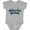 AC-Heather Grey, variant on Daddys Little Mechanic Baby Boy Boys Baby Bodysuit