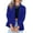 Blue, variant on Black and Friday Suit Jacket for Women Plus Size Fayshow0 Women'S Casual Blazer Jackets Suit Long Sleeve Open Front with Button Pockets for Business Office,Blue Xxl