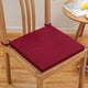 thumbnail image 1 of Cojín de lino, 1 pieza, cojines para silla de comedor, cojín para silla, desmontable y lavable, cojín para silla de casa u oficina, almohadilla de esponja gruesa, diseños de correa antideslizante, alm, 1 of 6