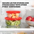 thumbnail image 4 of Recipiente de almacenamiento de alimentos Pyrex Simply Store de vidrio para 4 tazas, 4 of 6