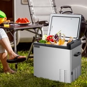 BENTISM 12volt Car Refrigerator Portable Freezer 53Qt Camping Refrigerator Outdoor