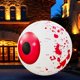 thumbnail image 1 of 1 globo ocular luminoso inflable de Halloween de 24 pulgadas con control remoto, globo ocular iluminado con LED de 12 colores para fiesta de Halloween, exterior, jardín, etc., 1 of 4