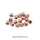 thumbnail image 3 of Jumpingount Mini cuentas de 100 Uds., forma redonda a la moda, decoración ligera, espaciador multiusos, accesorio decorativo Ropa, zapatos y accesorios Miscelánea rosa dorado, 1 3 mm Jumpingount AP017660-04, 3 of 6