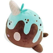 Tasty Peach Studio Nomwhal Mint Chocolate Chip Plush