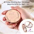 thumbnail image 2 of Compact Mirror Soulpetals, regalo de sobrina para cumpleaños y Navidad, 2 of 6