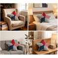 thumbnail image 6 of 4th of July Patriotic Star Pillow, Soft Plush USA Star Themed Sleep Pillow with Patriotic Print, Comfortable Independence Day Decor for Home Sofa Bed Couch Bedroom Use, 6 of 7