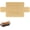 Brown - Square, variant on 110 PCS Pre-Cut Parchment Paper for Sourdough Baking, Bread Sling for Dutch Oven & Multi-Use Non-Stick Sheets, Fits 4-8QT Pots, 450°F Heat Safe