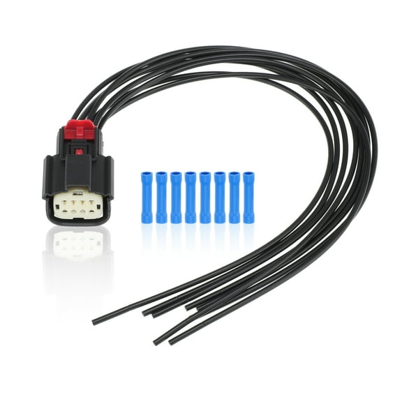 Unique Bargains Full LED 8-Wire Headlight Connector for Dodge Durango 2021-2022 Headlights Headlamp Halogen Wiring Harness