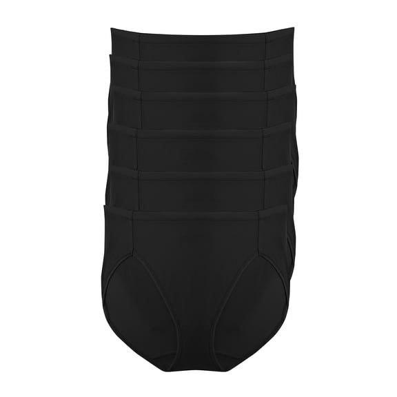 Super Stretchy Cotton Hi-Cut Brief 6-Pack