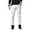 hsz3_white, variant on Mens Biker Jeans Distressed Ripped Zipper Straight Slim Fit Stretch Denim Pants