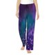 thumbnail image 1 of Balery Purple and Green Glitter Pantalones de pijama para mujer, pijamas ultraligeros, pantalones de estar por casa-Large, 1 of 6