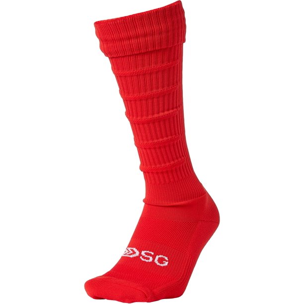 DSG Soccer Socks Unisex One Size 2 Pack Red DSGCL97430