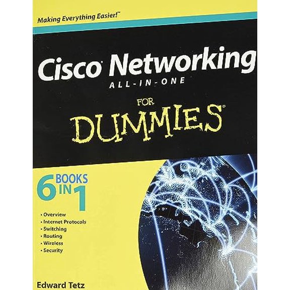 Pre-Owned Cisco Networking All-In-One for Dummies, (Paperback)