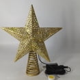 thumbnail image 1 of Holiday Time Cimier d'arbre DEL Gold Star Project, 1 of 3