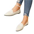 thumbnail image 6 of Willtoo Womens Mesh Soft Sole Non Slip Flat Pointed Toe Breathable Slip On Lazy Shoes Casual Round Toe Loafers, 6 of 6
