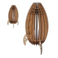 thumbnail image 1 of Creative Night Light, Timer Wooden Puzzle Assemble Night Light  Shape Hollow Warm Light Adjustable Brightness  For Home, 1 of 8