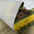 thumbnail image 5 of Ambesonne Windmill Place Mats Set of 4, Serene Garden Tulips, Standard Size, Multicolor, 5 of 6
