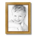 thumbnail image 2 of ArtToFrames 10x13 Inch Gold Picture Frame, This Gold Wood Poster Frame is Great for Your Art or Photos, Comes with Regular Glass (4159), 2 of 8