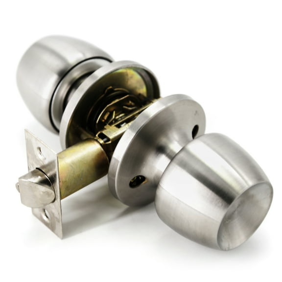 Door Knob Versa Satin Nickel Passage by Villar Home Designs