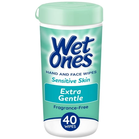 GTIN 076828046704 product image for Wet Ones Sensitive Skin Hand Wipes  Fragrance Free  Unscented  40 Ct Canister  H | upcitemdb.com