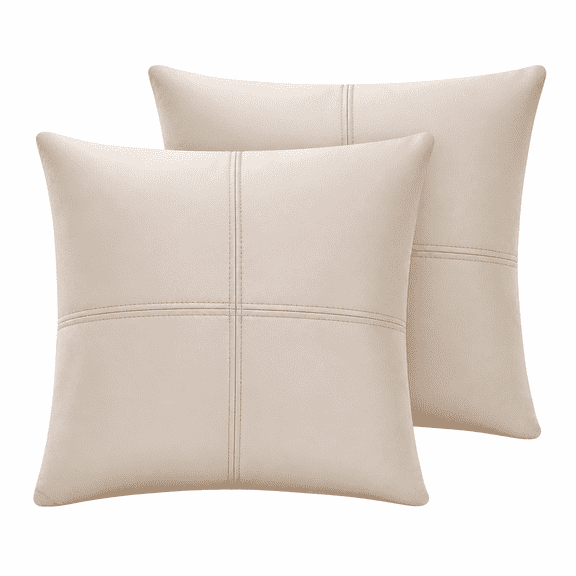 Florenta Decorative Throw Pillow for Couch 18x18"es Boho Bed and Sofa Accent Pillows,Indoor Decor Pillows for Living Room Bedroom,Throw Pillows Under 5$,Pack of 1,White
