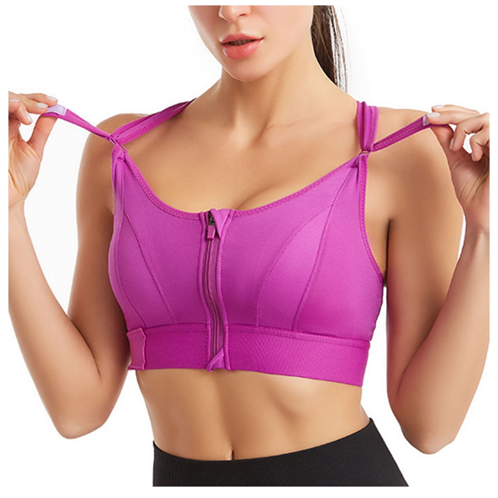 Plus Size Back Posture Corrector Bra for Women Comfort Fit Underwear Sports  Yoga Tank Top Bras Undershirt (Color : White, Size : XXXXL/XXXX-Large)
