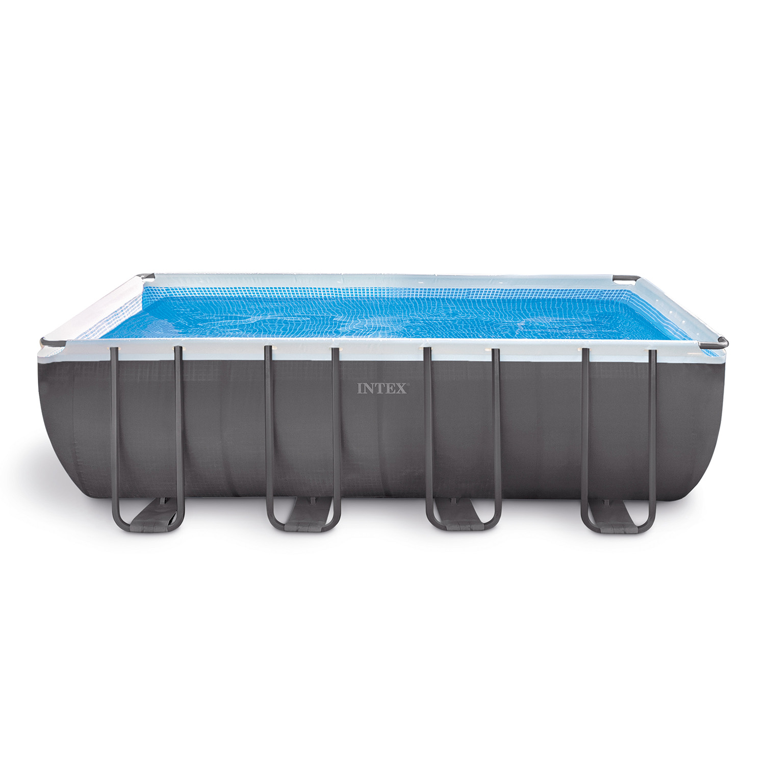 Intex 18' x 9' x 52 Ultra Frame Rectangular Above Ground Pool with Sand Filter Pump