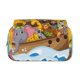 thumbnail image 2 of Disketp Animals on Noah's Ark1 Estuche de Lápices de Doble Capa con Tapa Abatible y Cremallera, Organizador Escolar para Adolescentes y Adultos, 2 of 7